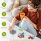 3 Pcs Diamond Art Kits, Arts & Crafts, Double-Sided Gem Art Set Diamond Painting Suncatcher Craft Kit Crystal Window Garden Decor Set (Orange-red Hummingbird Butterfly Mandala)